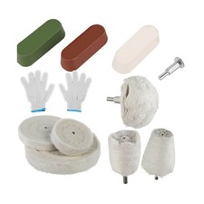 Polierköpfe Tool Polierscheibe Set DE Für bohrmaschine Werkzeug Felgen 11tlg