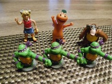 6 Bully Figuren+++siehe Foto´s+++Disney, Turtles