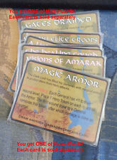 Defenders of the Realm: Global Effects Cards