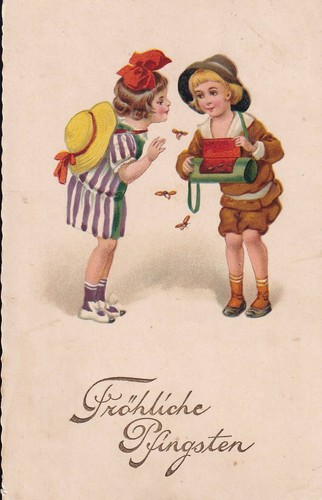 Künstler pfingsten - kÜnstler-ak,