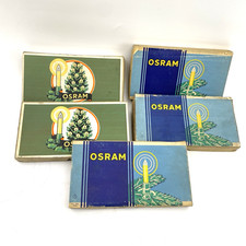 Osram Ersatzlampen 14V 3W | Vintage Weihnachtsbaumkerzen | 5x Box E10 | OVP