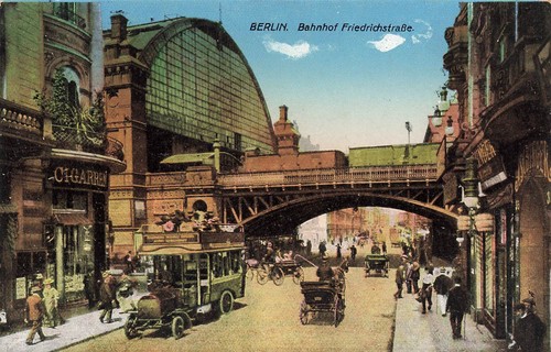 Berlin bahnhof - ak,