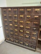 Antiker Apothekerschrank um 1890 Schubladenschrank alt Patina original