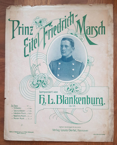 Prinz eitel friedrich marsch - prinz,