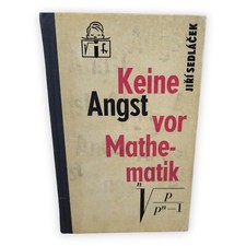 Keine Angst vor Mathematik Jiri Sedlacek Fachbuchverlag DDR Reihe MSB 67 Buch