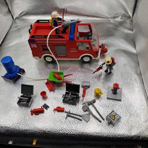 Playmobil feuerwehr auto - feuerwehr,