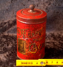 kleine Jugendstil Blechdose