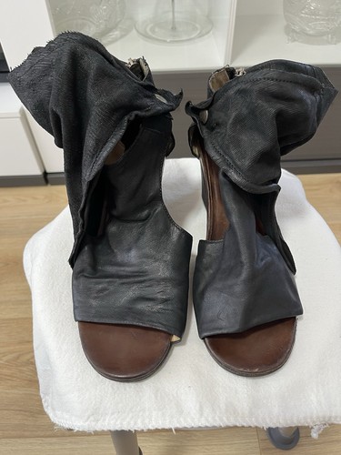 98 peeptoe sandalen - a.s.,