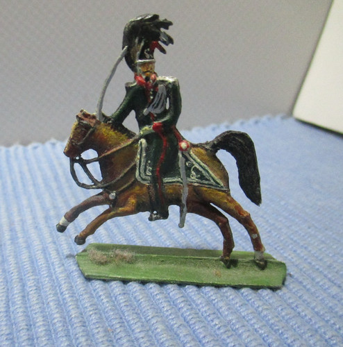 Pferd mit reiter zinn - mit,