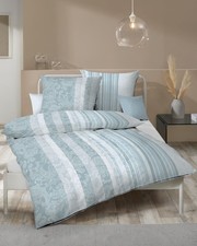 Kaeppel Interlock-Jersey-Bettwäsche Firenze hellblau, 2 tlg.