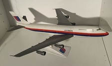 flugzeugmodell 1:250 Boeing 747 United Airlines  90s Extremely Rare ❤️??