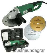 ML Winkelschleifer 230 mm 2600 W Trennschleifer mit Trennscheibe Diamantscheibe