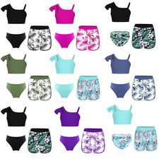 3pcs Mädchen Badeanzug Weste