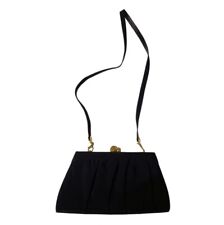 Vintage Handtasche Pollini schwarz