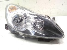 Opel Corsa D Scheinwerfer rechts Valeo schwarz mit LWR Bj.2007