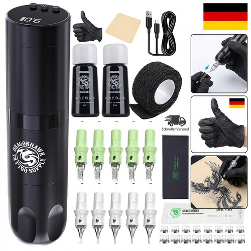 Tattoo maschine set - tattoo, x3