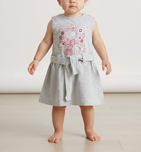 Graues mädchen kleid baby - graues,