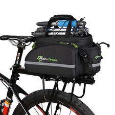 Fahrradtasche Satteltasche Gepäcktasche Packtaschen Wasserdicht Gepäckträger 35L