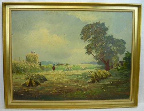 ölgemälde bauern - (h1093),
