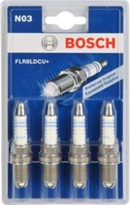 Bosch Original Zündkerzen Auto 4 Stück N03 FLR8LDCU+  0 242 229 983