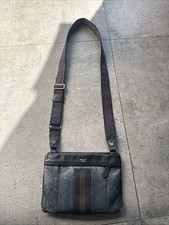 Bally Messenger Leder Blau