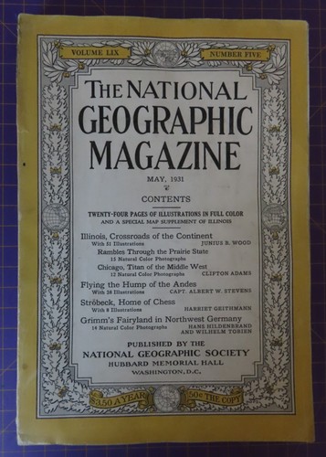 National geographic magazine - national,