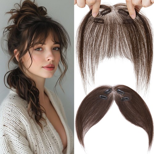 Pony bangs clip real - pony,