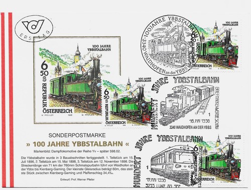 Ersttag fdc 100 jahre - ersttag,