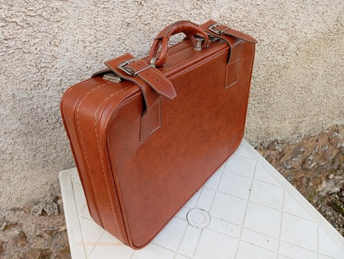 Vintage klein koffer flexibel - vintage,