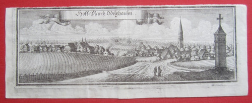 Orig kupferstich odelzhausen - orig.,