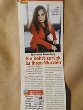 Marianne Rosenberg 1 Bericht