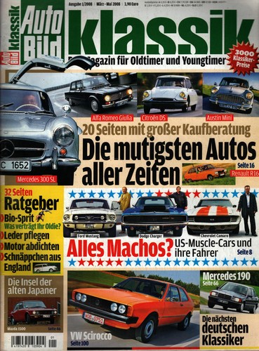Zeitschrift auto bild klassik - zeitschrift,