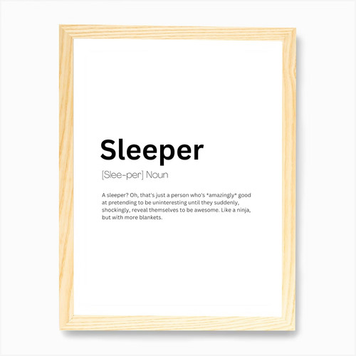 Sleeper definition bedeutung - definition,