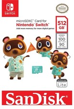 SanDisk 512GB MicroSDXC Speicherkarte für Nintendo Switch - Mint