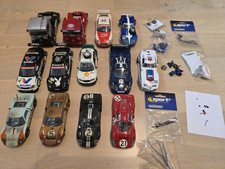 Slotcars  1:32 Konvolut Scalextric, Fly  + Zubehör  insg. 13 Stck