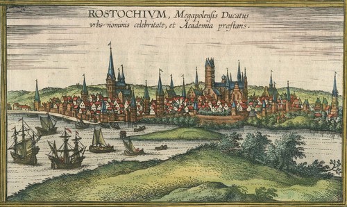 Wismar vogelschau braun - -,