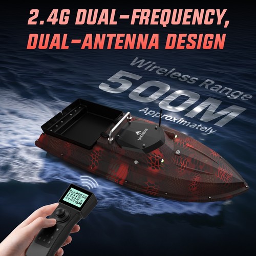 Gps futterboot mit - gps,