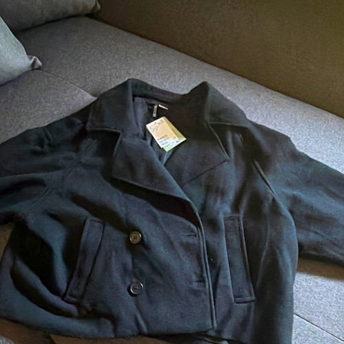 Damen cabanjacke schwarz - h&m,