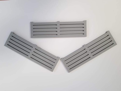 Scale cubicle slats - x3, 1/32