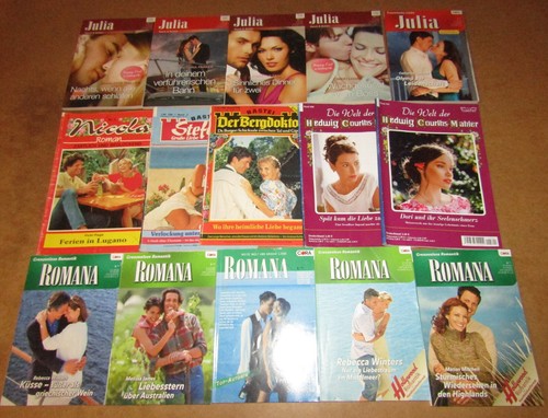 Romanhefte 5x julia - 15,