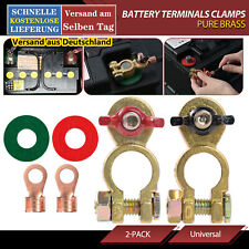 2x Batterieklemmen Polklemmen