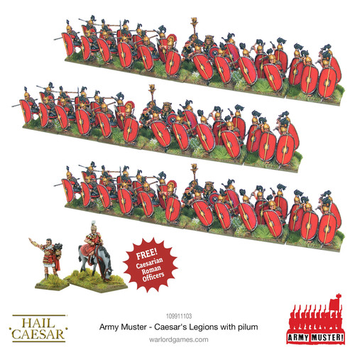 Hail caesar army muster - caesar,