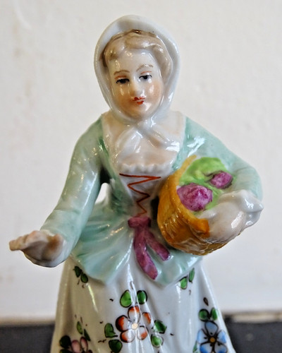 Sitzendorf porzellan figur - sitzendorf,