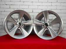 4X 17" 128 Style 5X120 Concave Felgen passend für BMW E34 E38 E39 E60 E61