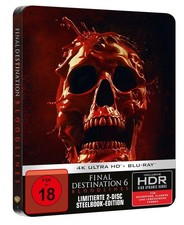 Final Destination: Bloodlines Limited UNCUT Steelbook (Skull) (4K Ultra HD & BD)