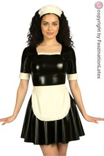 Latex dienstmädchen uniform - latex, dienstmädchen-uniform
