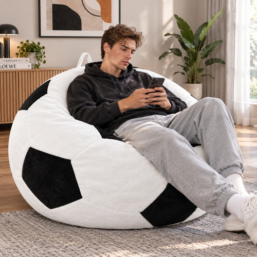 Fußball bean bag - fußball, sessel