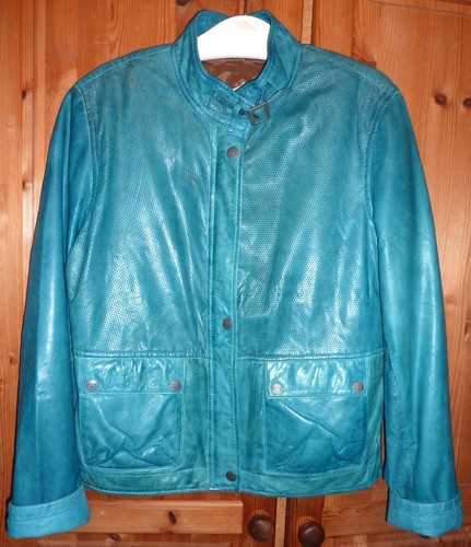 Lederjacke damen david moore - lederjacke,
