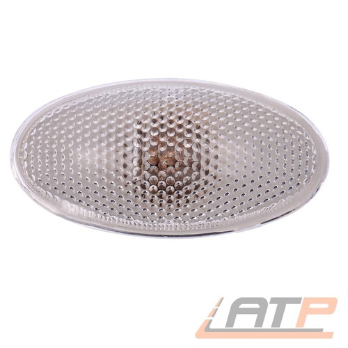 Blinker kotflügel oval weiß - blinker,