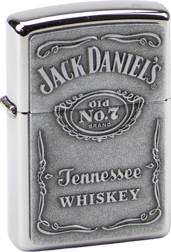 Zippo chrom poliert plakette - chrom,